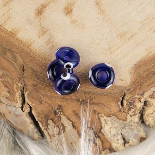 Cam Nazar Boncuğu Halka 14 mm 1 Adet Model-16
