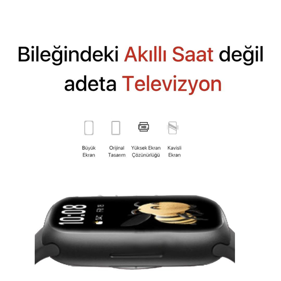 Watch 9 + Air Pro Hediyeli Akıllı Saat