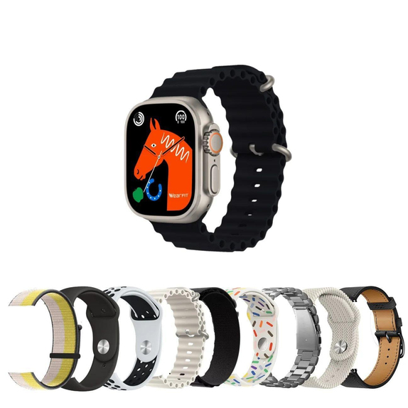 Watch 9 Watch Ultra 10 Kordonlu Akıllı Saat