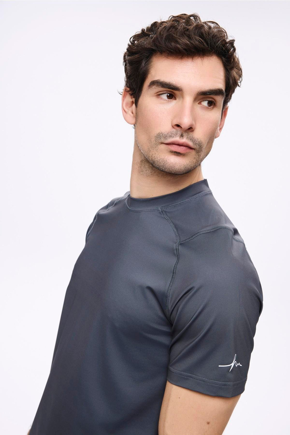 HaşemaHaşema Active Erkek Gri Spor Tişört 5030