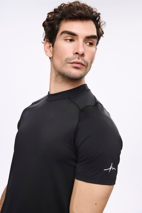 HaşemaHaşema Active Erkek Siyah Spor Tişört 5030