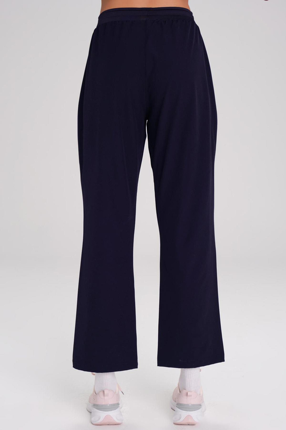 HaşemaHaşema Active İspanyol Paça Lacivert Spor Pantolonu Eşofman Altı ACT-2