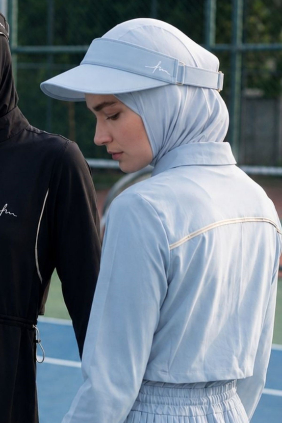 HaşemaHaşema Gri Renk Ayarlanabilir Tenis Şapkası 1021