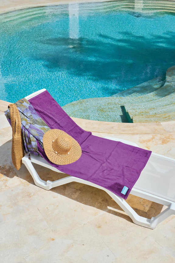 HaşemaHSM-70140 KADİFE PLAJ HAVLUSU