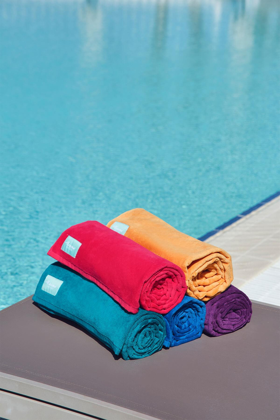 HaşemaHSM-70140 KADİFE PLAJ HAVLUSU