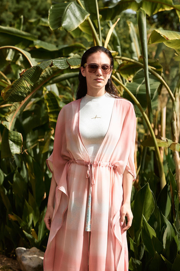 HaşemaHaşema Pembe Uzun Pareo 5042