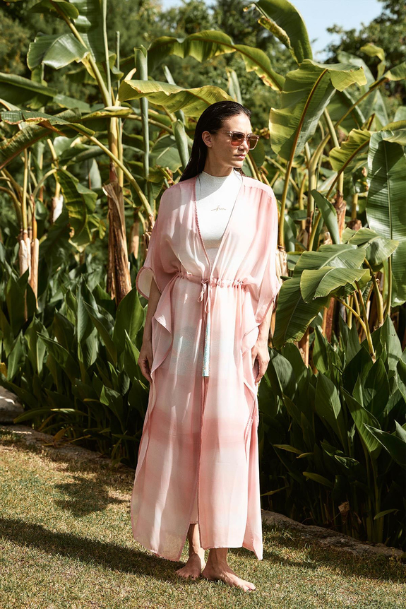 HaşemaHaşema Pembe Uzun Pareo 5042