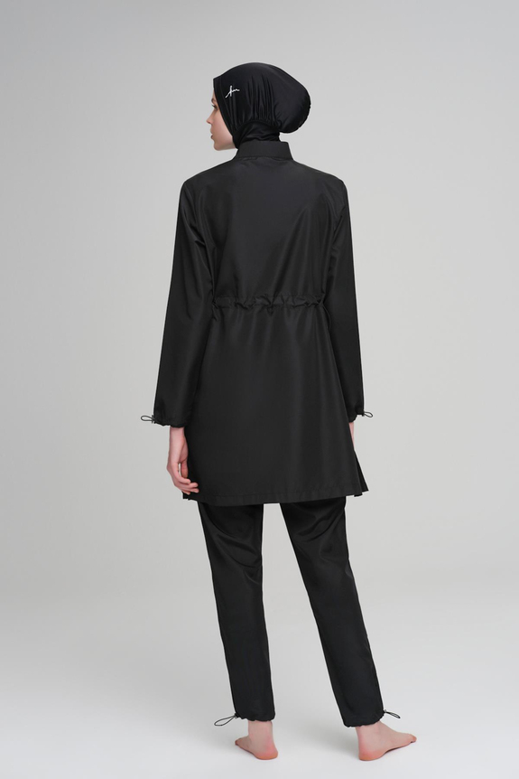 HaşemaSiyah Kadın Tesettür Mayo
