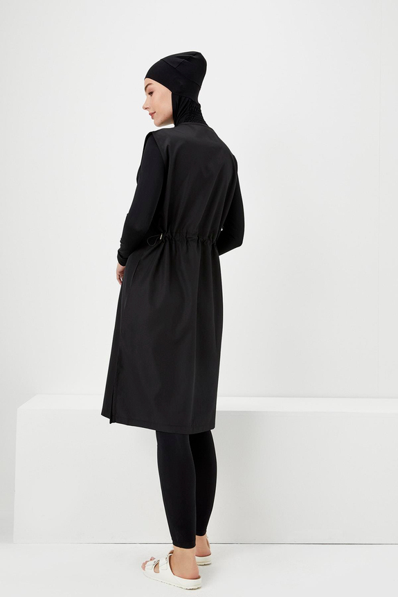 HaşemaHaşema Black Full Coverage Burkini - Swimming Tunic