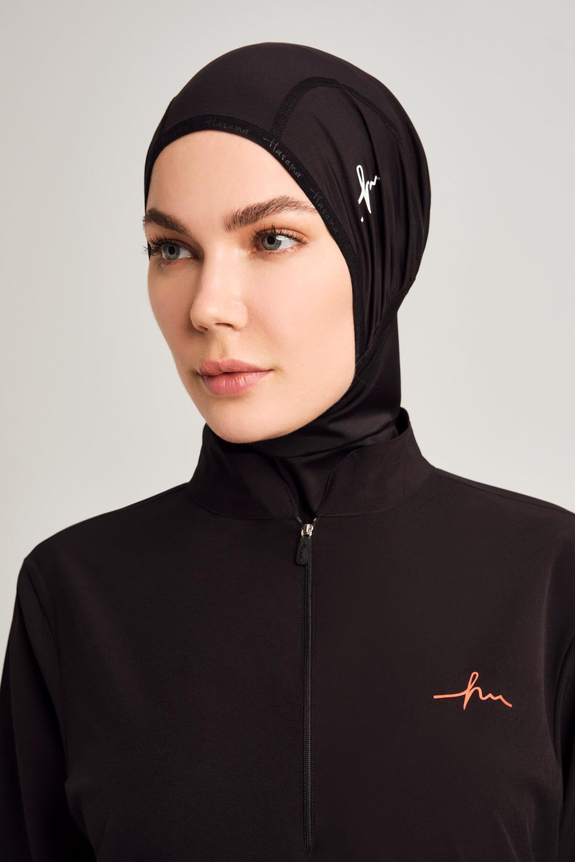 HaşemaHaşema Performance Series Black Swimming Hijab