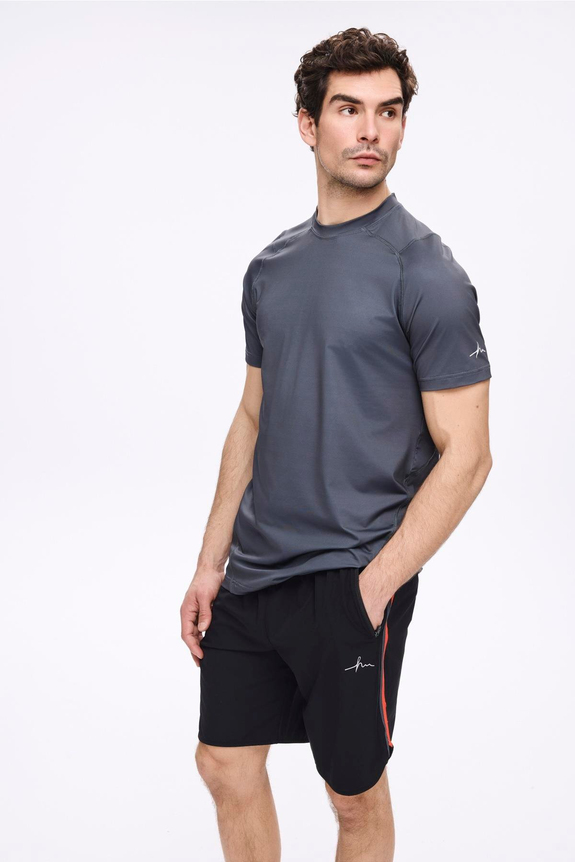 HaşemaHaşema Active Erkek Gri Spor Tişört 5030