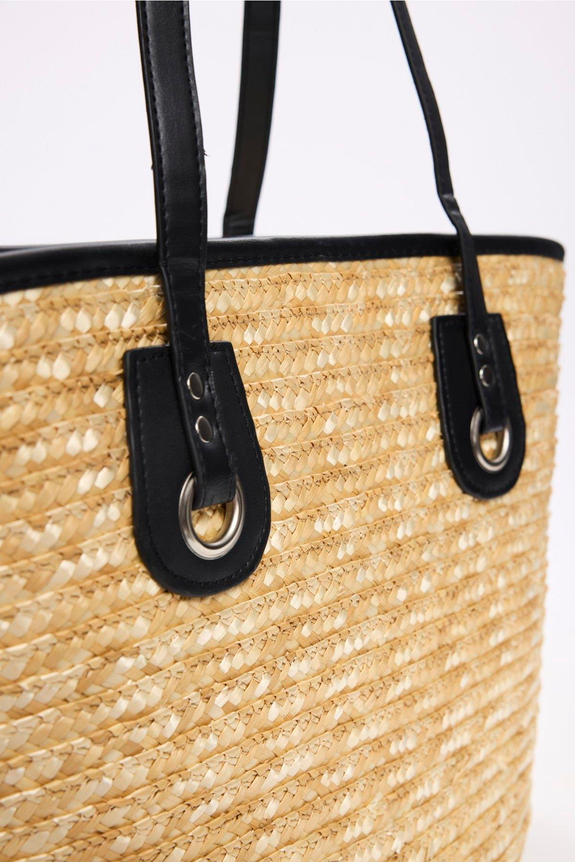 HaşemaHSM-3121 DOĞAL HASIR ÇANTA