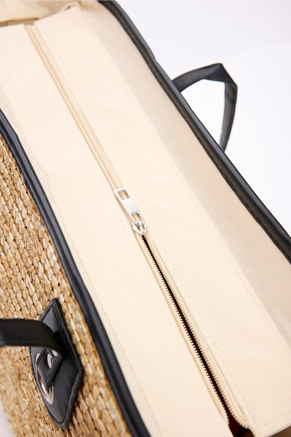 HaşemaHSM-3121 DOĞAL HASIR ÇANTA