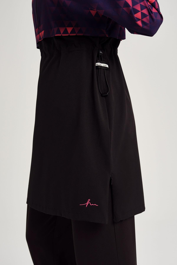 HaşemaHaşema Esila Series Geometrical Patterned Full Coverage Burkini - Swimming Tunic
