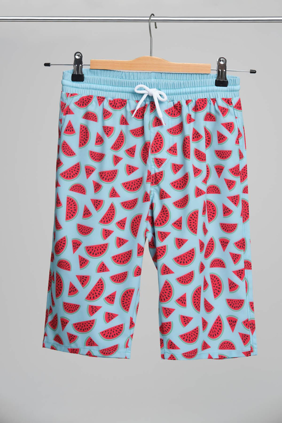 HaşemaHaşema Kids' Watermelon Patterned Red Boys Shorts