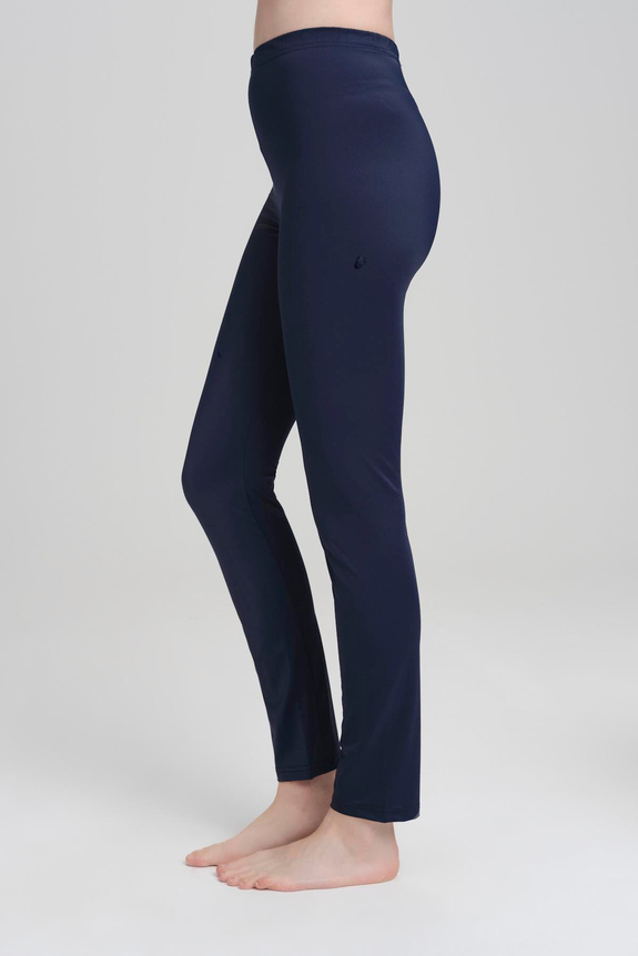 HaşemaHaşema Navy Blue Straight Leg Swimming Trousers