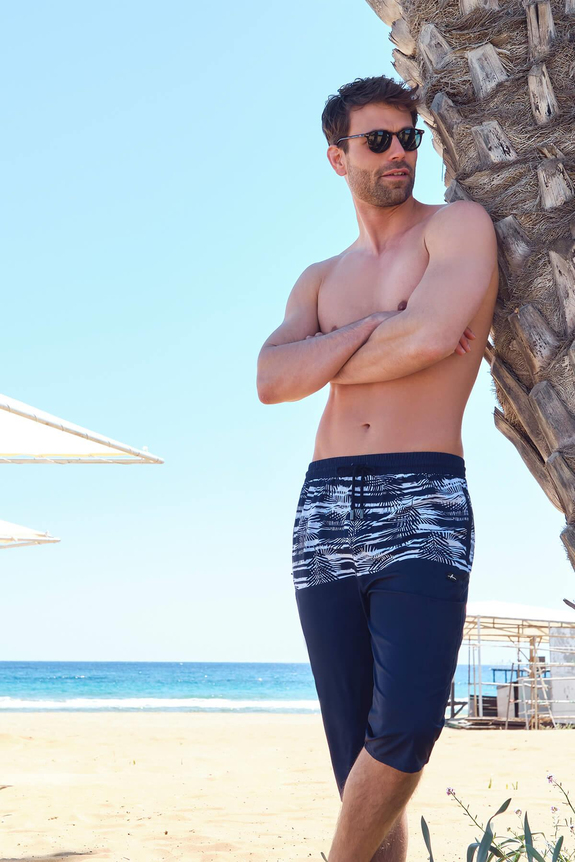 HaşemaHaşema Men's Blue Swimming Shorts