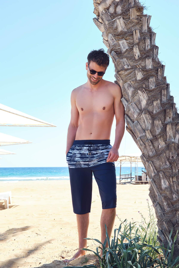 HaşemaHaşema Men's Blue Swimming Shorts