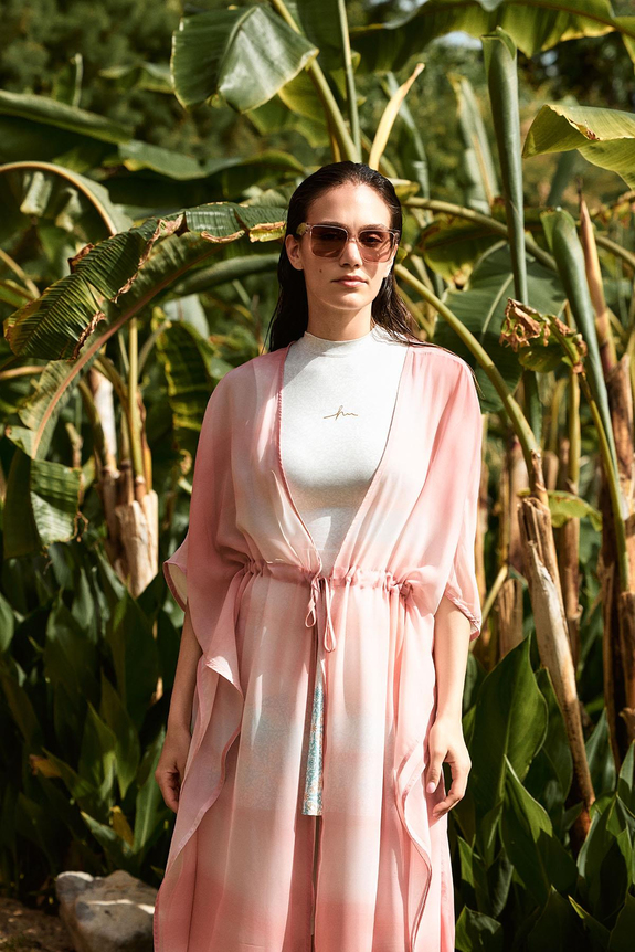 HaşemaHaşema Pembe Uzun Pareo 5042