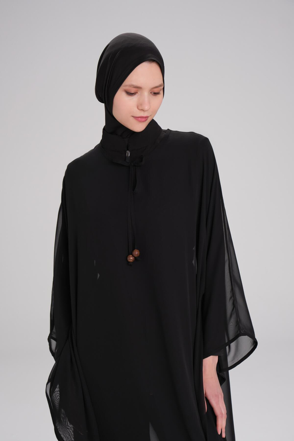 HaşemaHaşema Siyah Uzun Pareo 4093