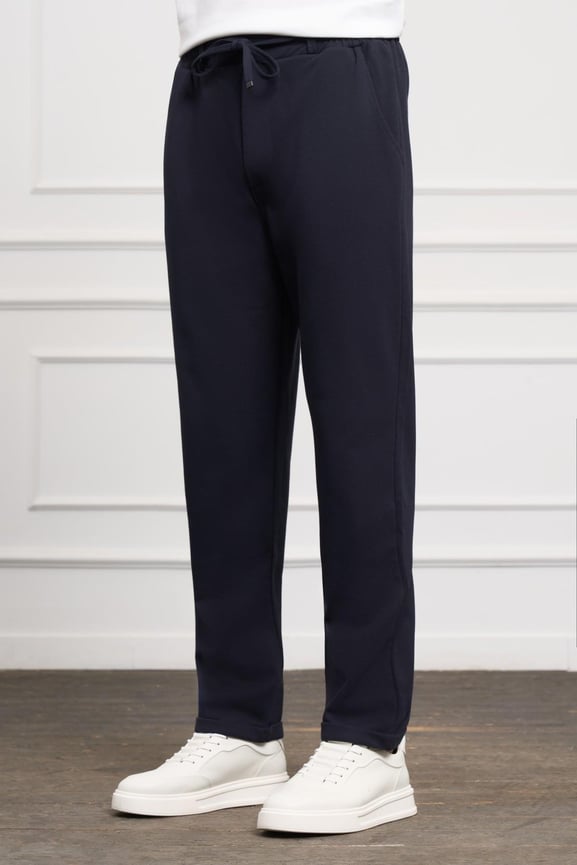 Morven Erkek Lacivert<br> Slim Fit Lastikli <br>Jogger Pantolon