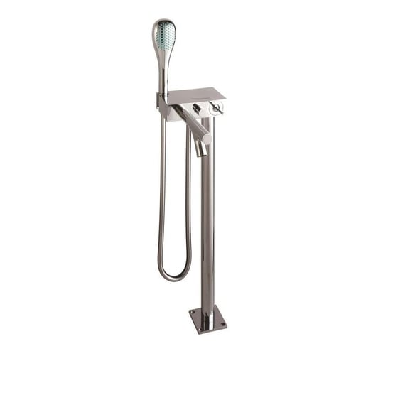 Vitra İstanbul Joystick Küvet Bataryası (Yerden, El Duşlu) Krom A41819