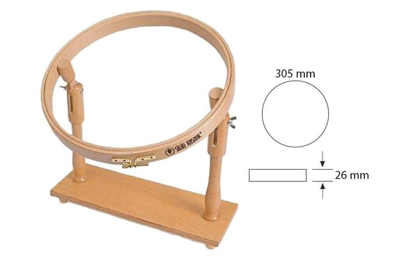 Şirin Kasnak Masaüstü Sehpalı Kasnak 304-11 30,5 cm
