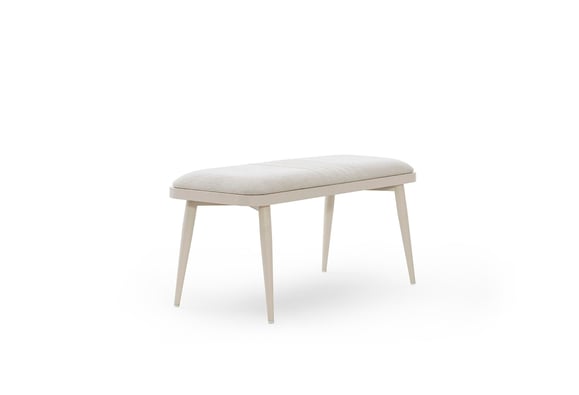 Açelya Sırtsız Bench - (Aytaşı/Krem)