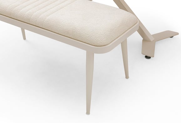 Açelya Sırtsız Bench - (Aytaşı/Krem)