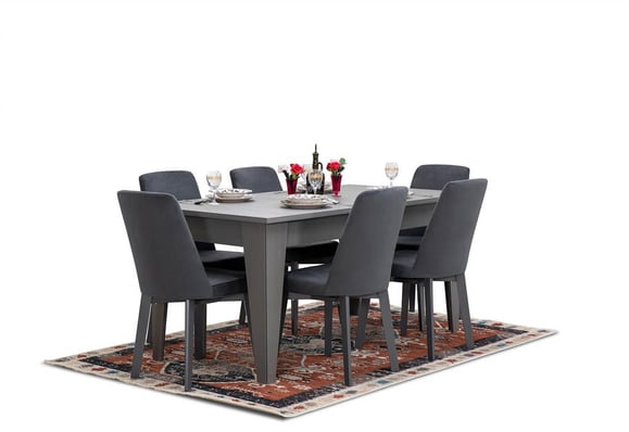 Bade Masa+Sandalye(6lı)