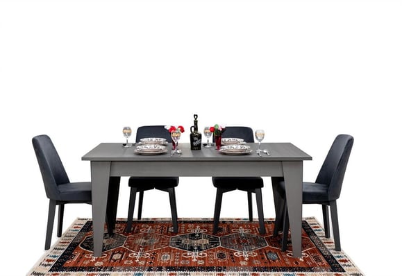 Bade Masa+Sandalye(6lı)