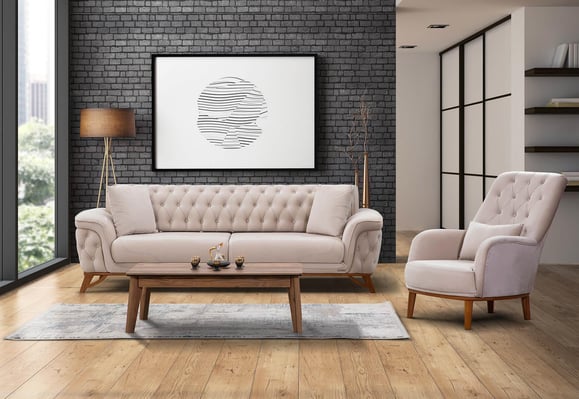 Beyzade Koltuk Takımı (Lacivert)