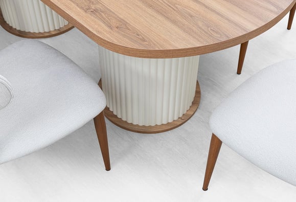 Bohem Elips Masa Takımı