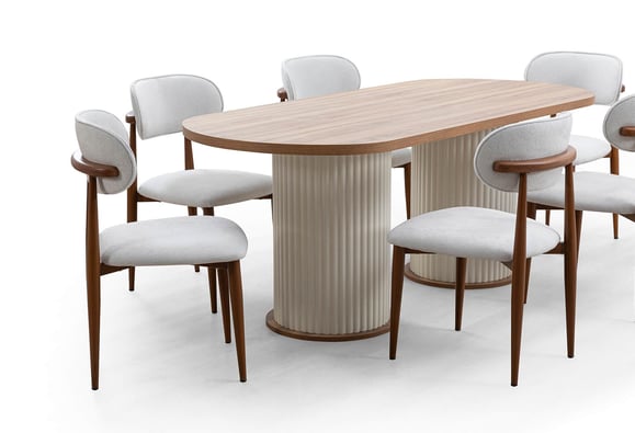 Bohem Elips Masa Takımı