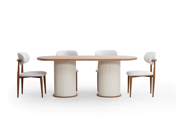 Bohem Elips Masa Takımı