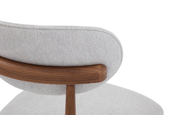 Bohem Plus Sandalye (Metal Kahve Ayak/Krem) 