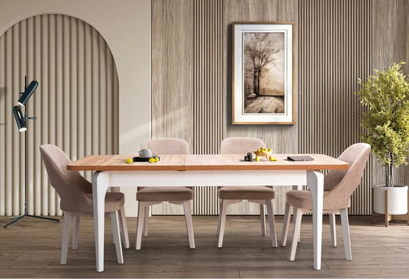 Bohem Yemek Masası Takımı