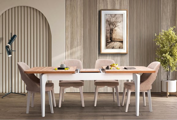 Bohem Yemek Masası Takımı