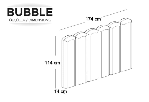 Bubble 150lik Başlık