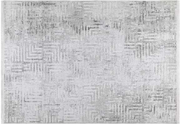 Butik Krem/Gri Halı 80x150 (BT337)