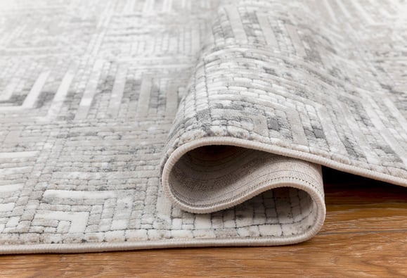 Butik Krem/Gri Halı 80x150 (BT337)