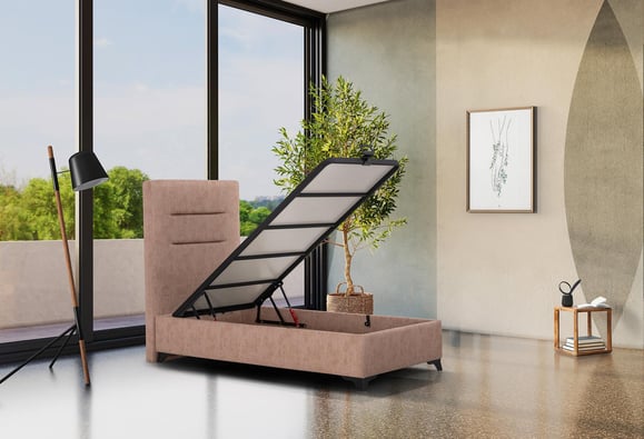 Deriba 90X190 Açılır Baza (Vizon)