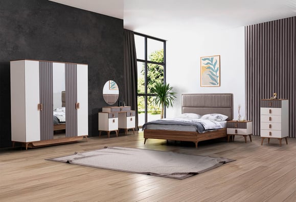 Doru 5 Kapılı Yatak Odası Takımı