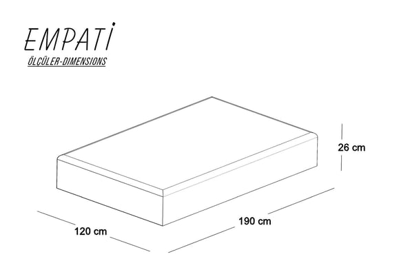 Empati 120X190 Yatak
