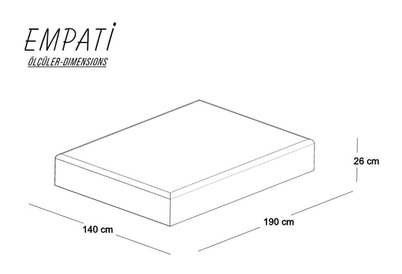 Empati 140X190 Yatak