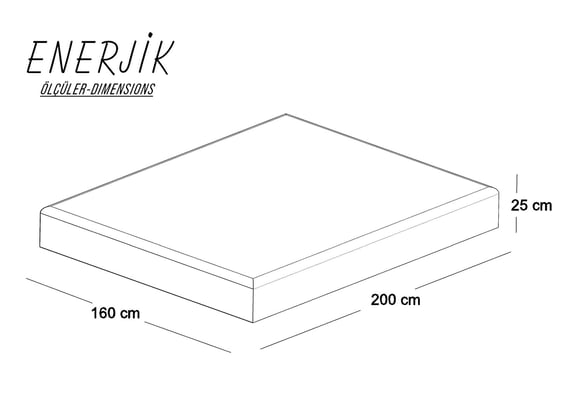 Enerjik 160X200 Yatak