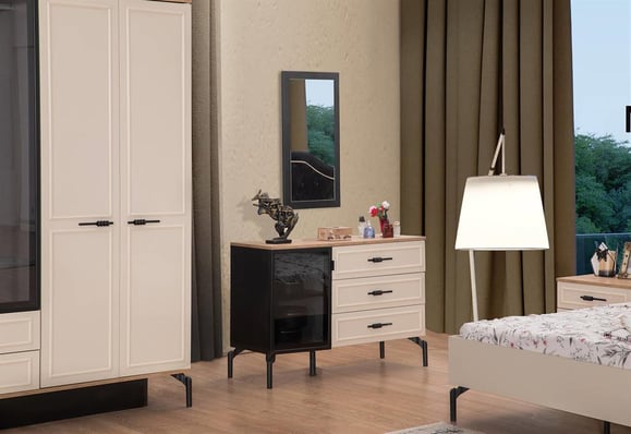 Evona Aynalı Makyaj Masası