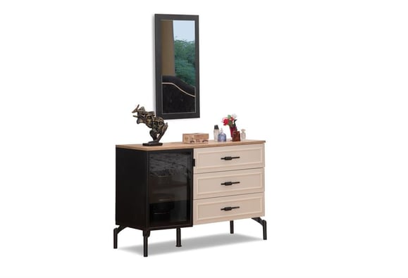 Evona Aynalı Makyaj Masası