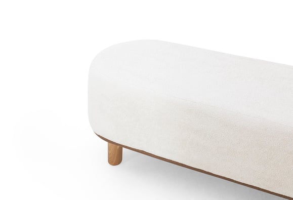 Ezel 130luk Bench - Krem