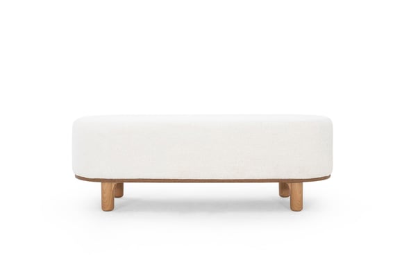 Ezel 130luk Bench - Krem